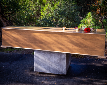 Féretro de madera cuadrado Ecológico